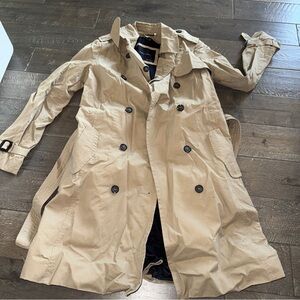 Zara Women’s Medium Tan Trench Coat